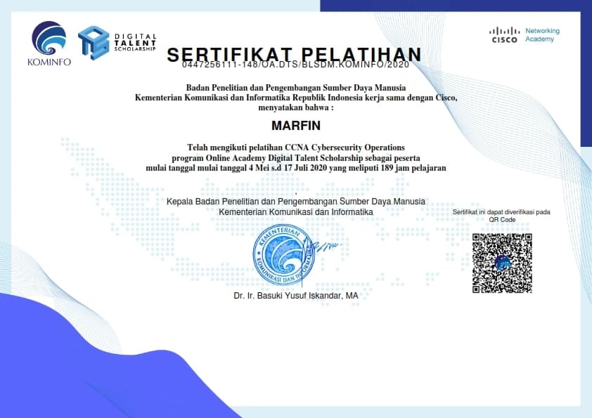 CCNA Cybersecurity Operations Online Academy