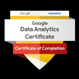 Google Data Analytics badge
