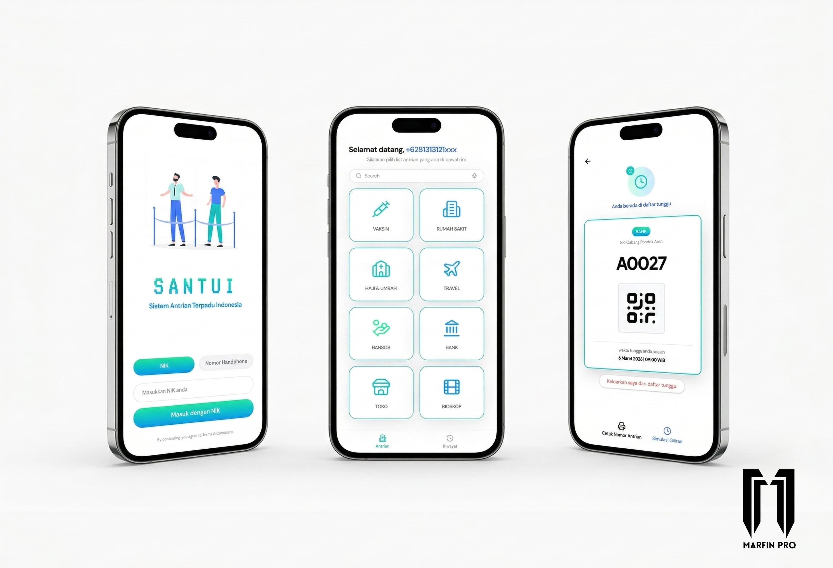 SANTUI Queue System — project preview