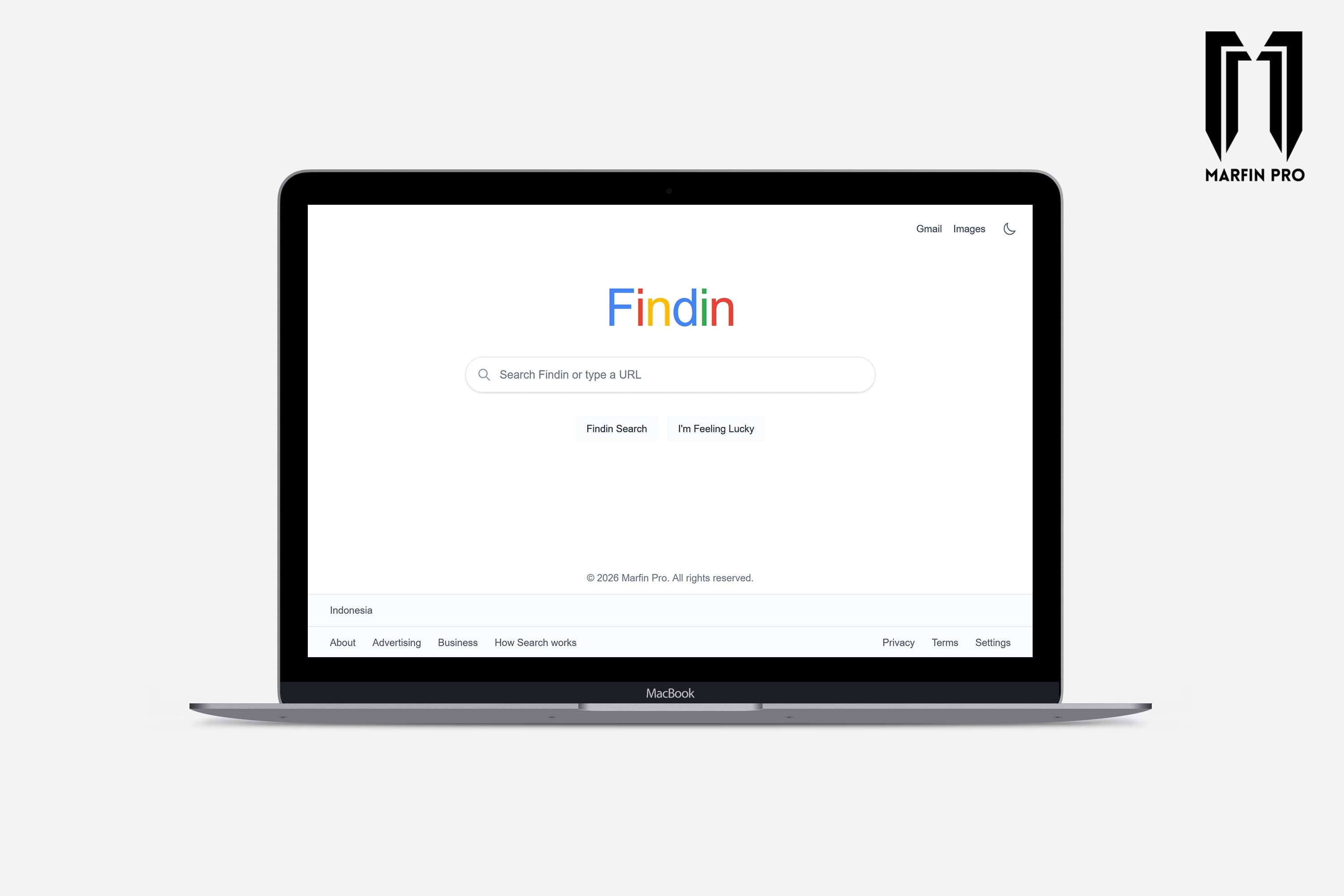Findin - Web Search Engine — project preview