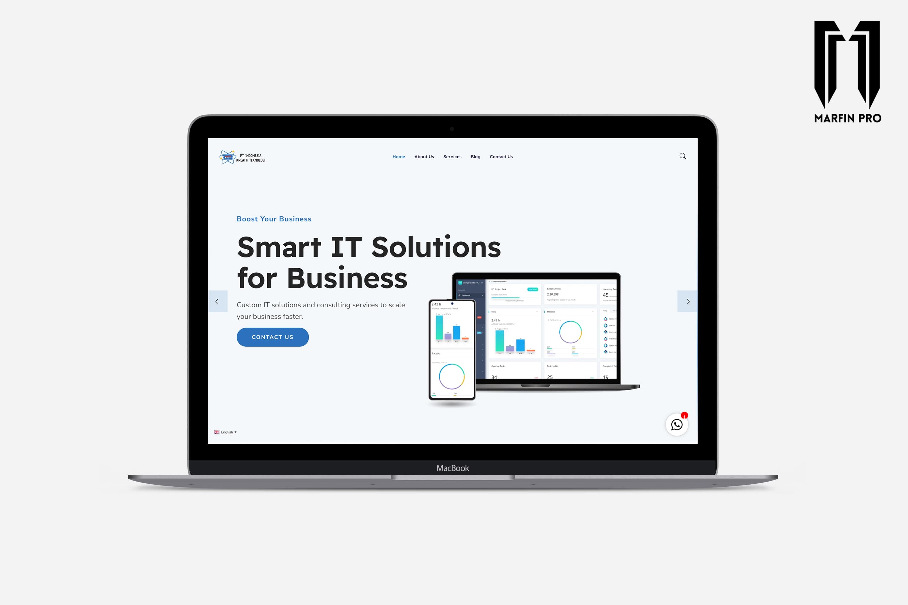 IKT Company Profile — project preview