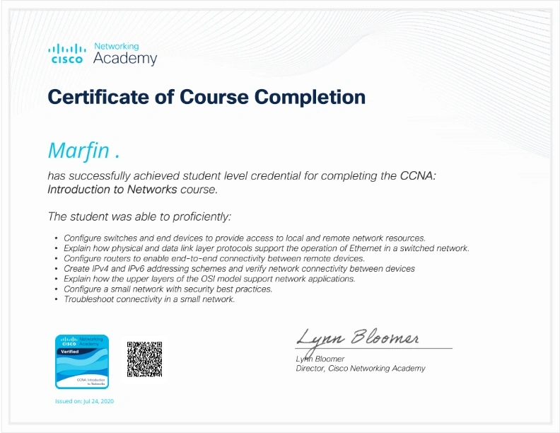 CCNA: Introduction to Networks