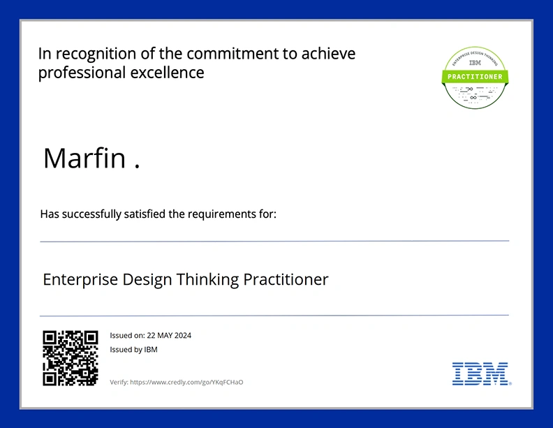 Enterprise Design Thinking Practitioner