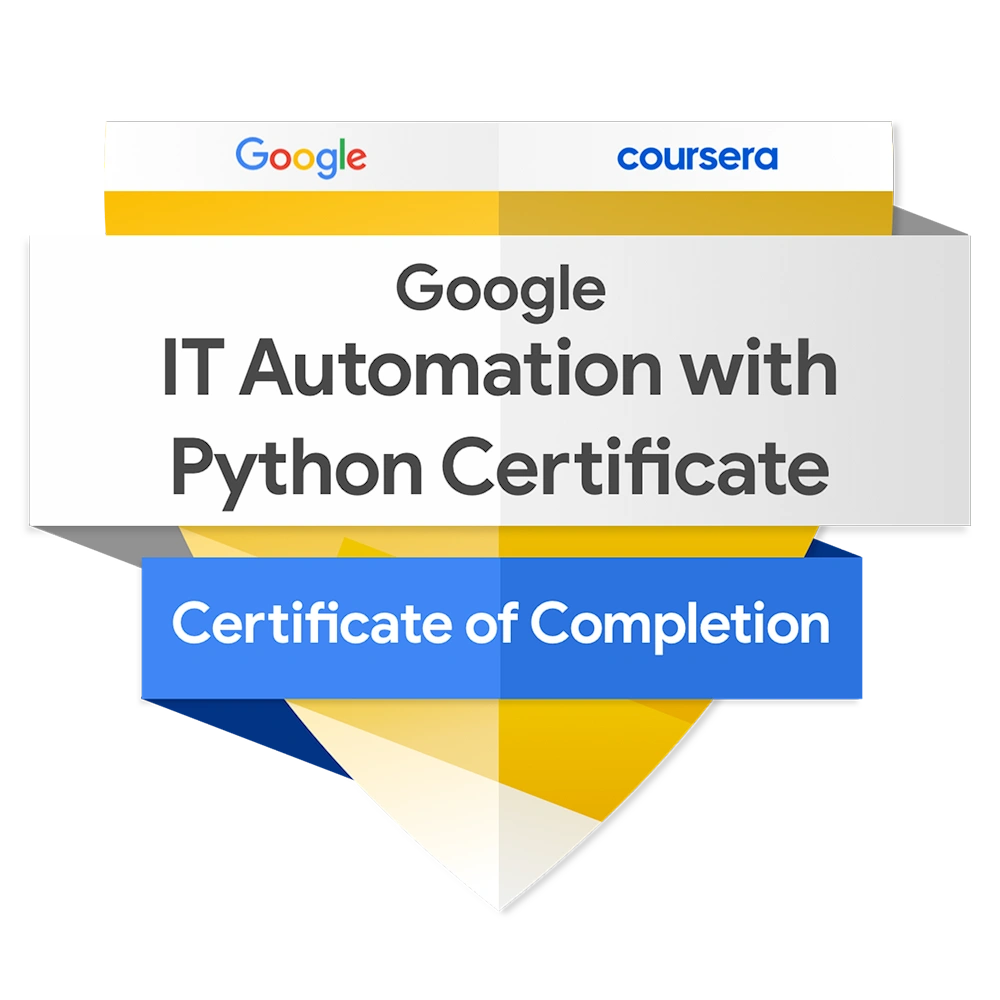 Credly Badge IT Automation